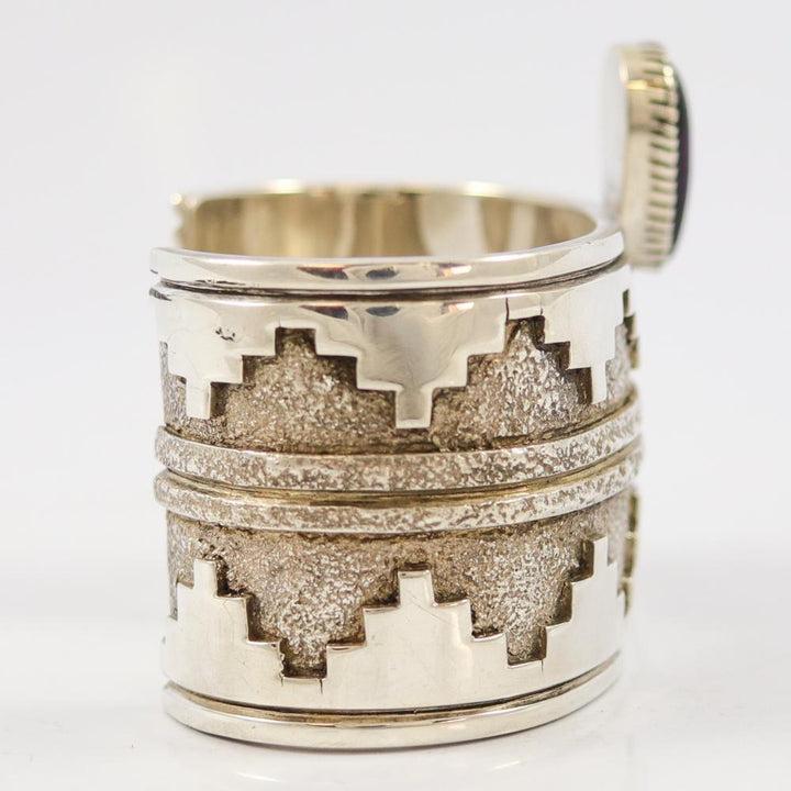 Sugilite Overlay Cuff by Tommy Jackson - Garland's