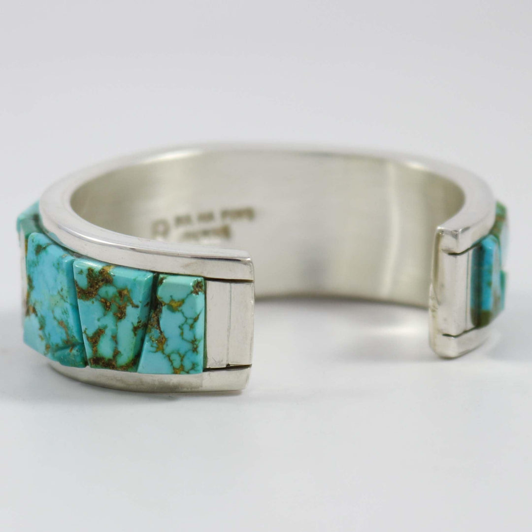 Turquoise and Sugilite Cuff by Na Na Ping - Garland's