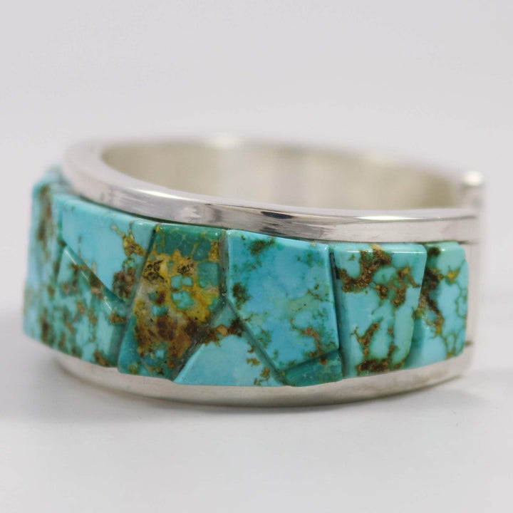 Turquoise and Sugilite Cuff by Na Na Ping - Garland's