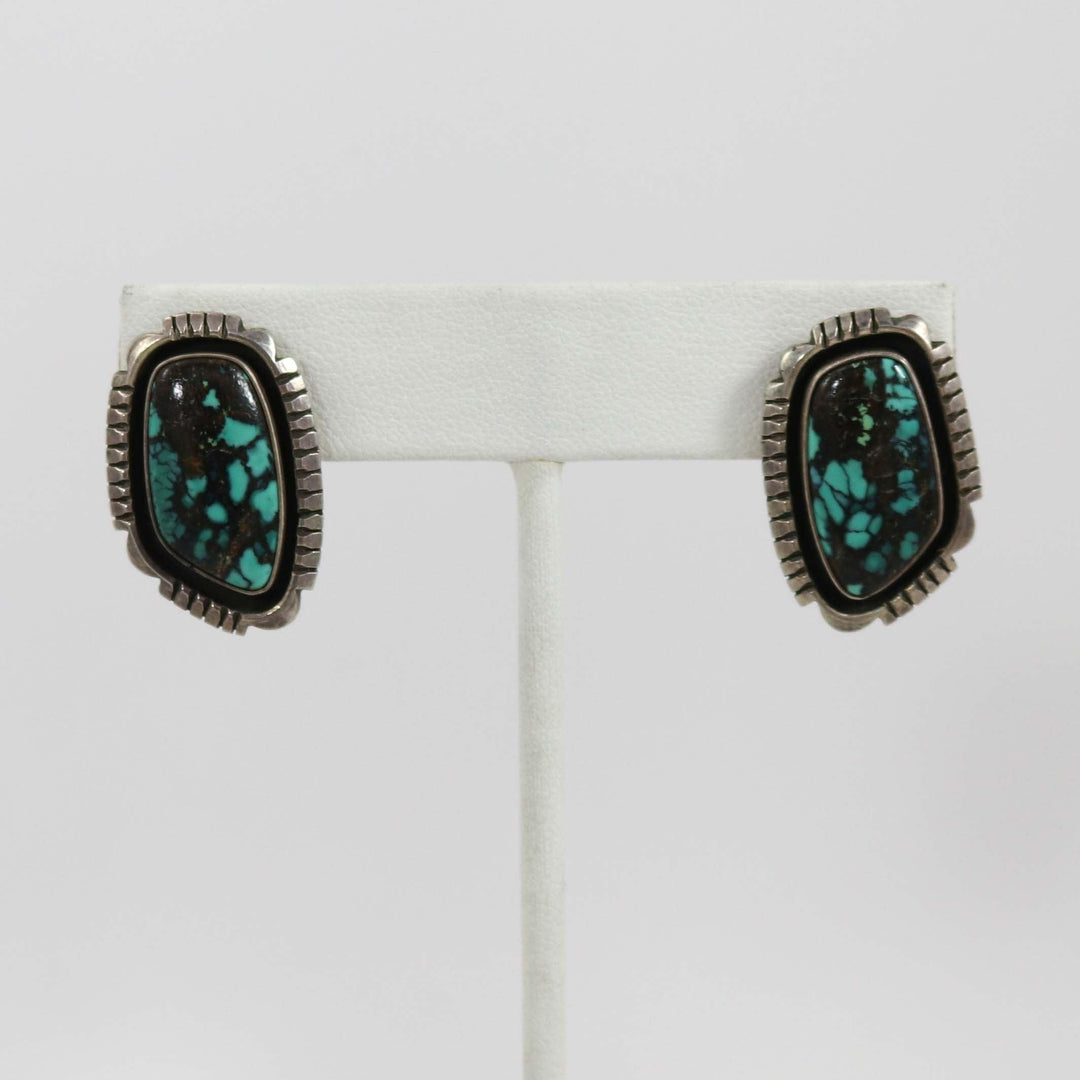 Turquoise Earrings by Toby Henderson - Garland's