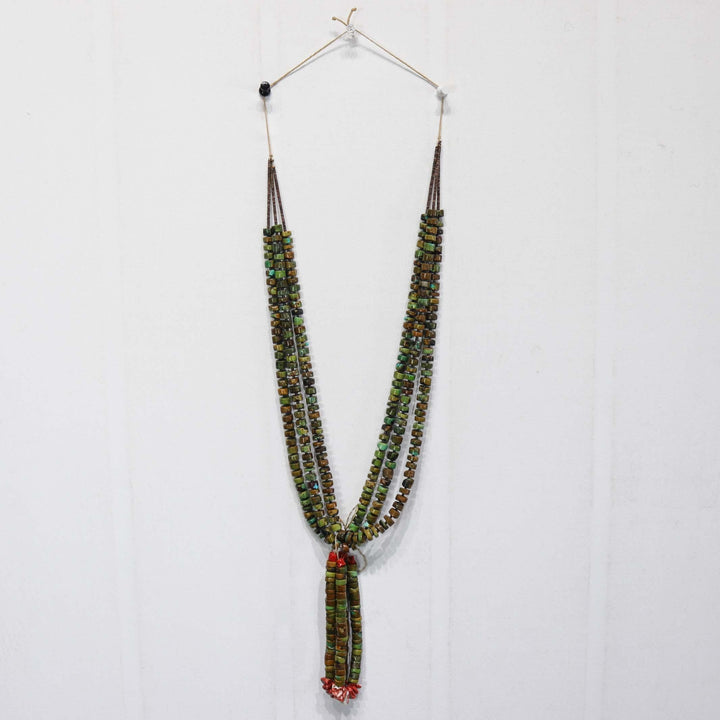 Turquoise Jacla Necklace by Mary E. Coriz - Garland's