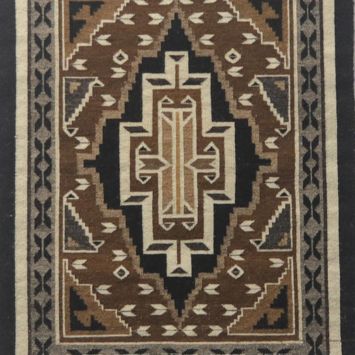Two Grey Hills Tapestry by Edith Yazzie - Garland's