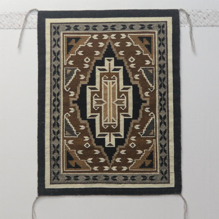Two Grey Hills Tapestry by Edith Yazzie - Garland's