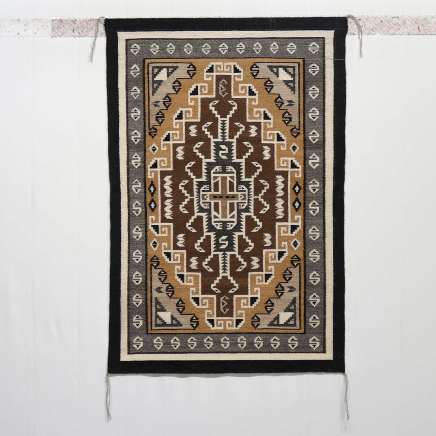 Two Grey Hills Tapestry by Edith Yazzie - Garland's