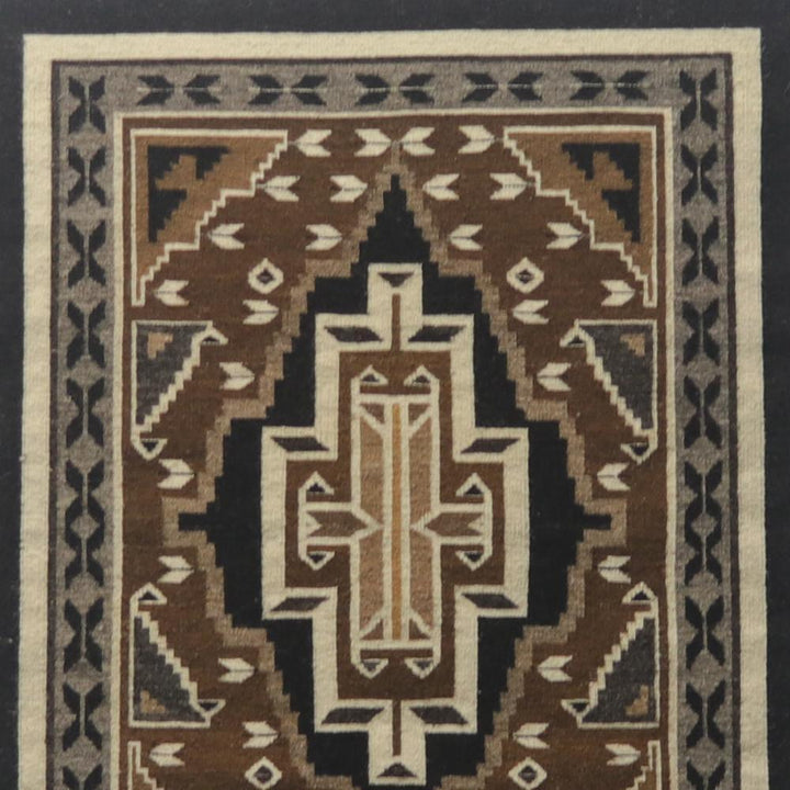 Two Grey Hills Tapestry by Edith Yazzie - Garland's