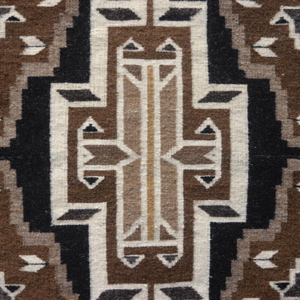 Two Grey Hills Tapestry by Edith Yazzie - Garland's