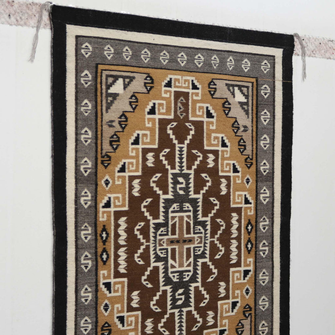 Two Grey Hills Tapestry by Edith Yazzie - Garland's