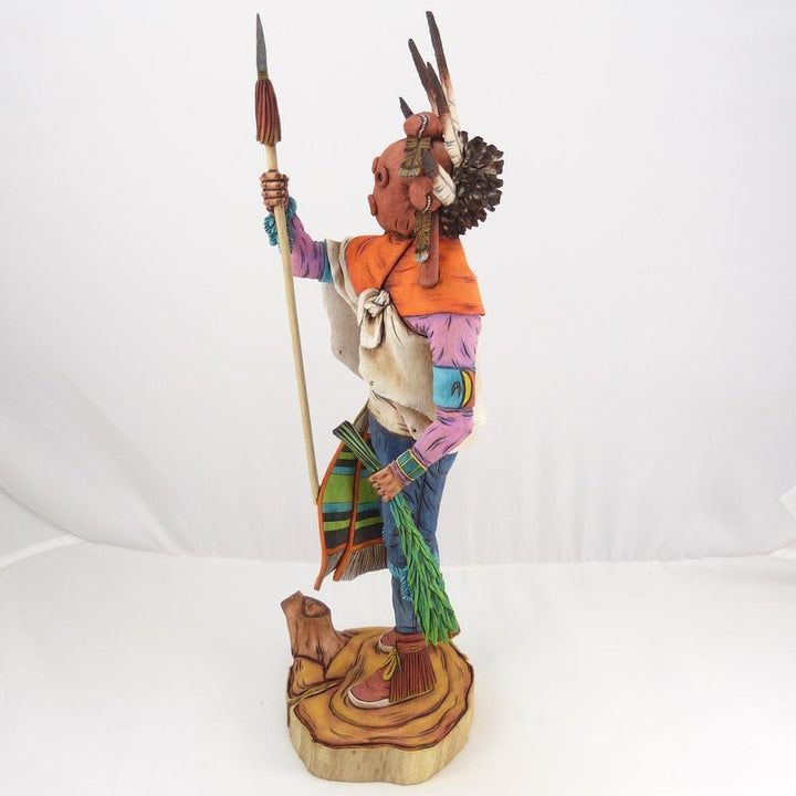 Warrior Mudhead Kachina by Arnold Holmes - Garland's